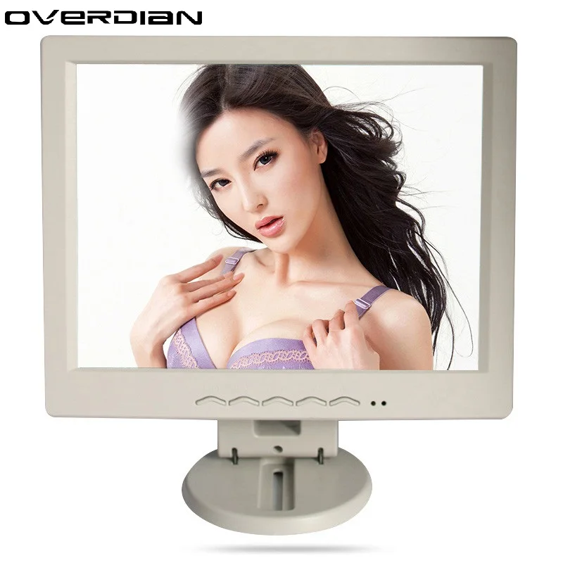 

12/12.1" VGA/AV/USB/BNC/HDMI Connector Plastic Shell Monitor Song Machine Cash Register Square Screen Lcd Monitor1400*1050