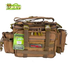 Dream Fishing M25 36*18*23 см 1200D нейлоновые многофункциональные рыболовные сумки со съемным ремнем, водонепроницаемая сумка для снастей, зимняя удочка, сумки для приманки