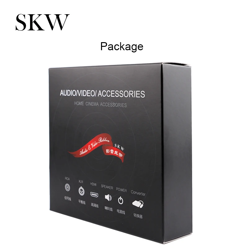 Аудиокабель SKW RCA с разъемом 2RCA на 3 5 кабель AUX 1 м 2 8 10 для усилителя DVD домашнего