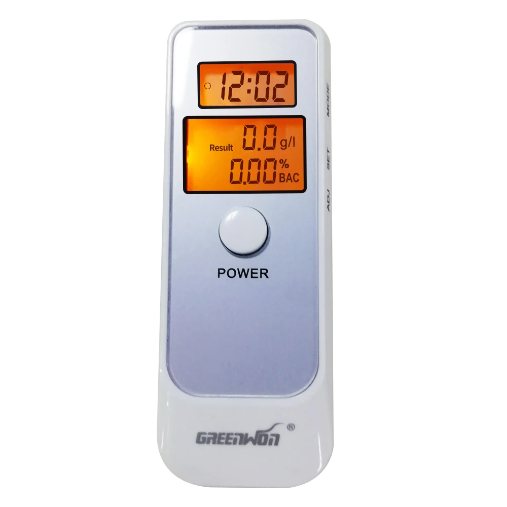 GREENWON Digital Breath Alcohol Tester Breathalyzer lock box, alcohol