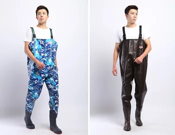 Waterproof Chest Fishing Breathable Rafting Waders with Stocking Foot Hunting Waterproof Chest Fishing Breathable Rafting Waders with Stocking Foot Hunting