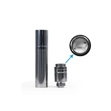 

Mjtech 5S B Mental Tube Elektronik Sigara Dry Herb Vaporizer Wax Ceramic Quartz Replaceable Atomizer For 5S Vv Vape Kits