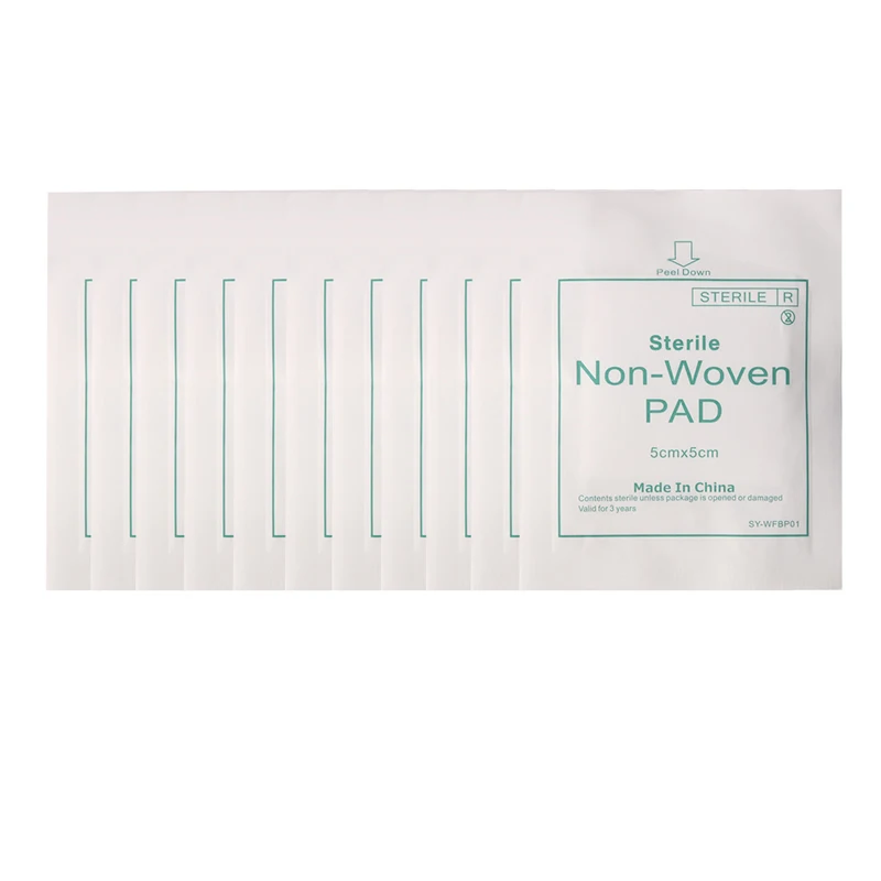 

OOTDTY 1Pc 5X5cm Non-woven Medical Adhesive Wound Dressing Large Band Aid Bandage Aid Bandage