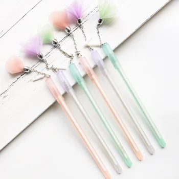 

4 Pcs/set Lovely Beautiful Flowers student gel pen Spirited Away pen kawaii stationery school supplies