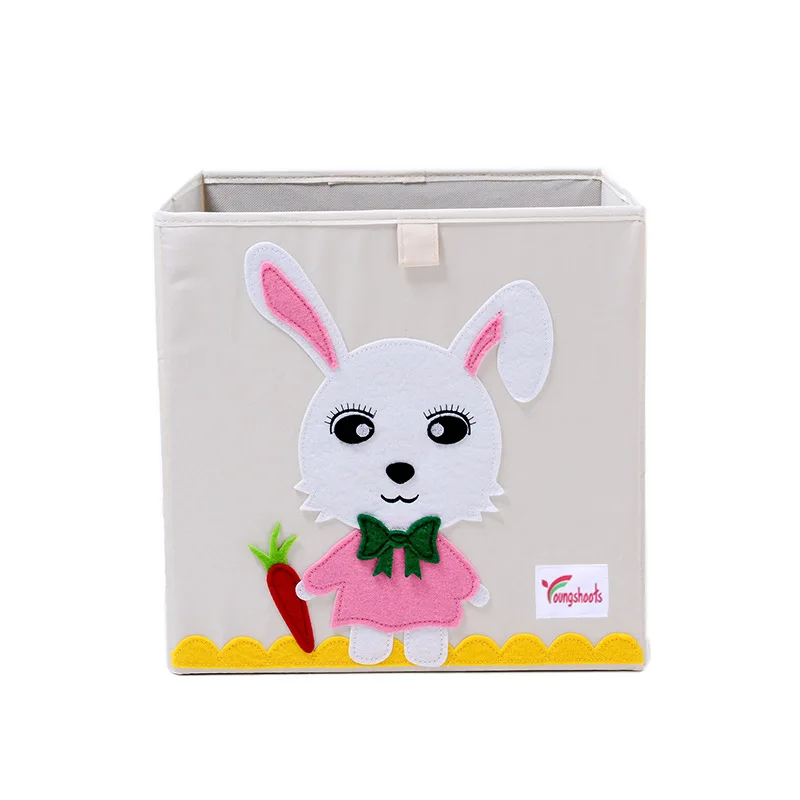 Новая 3D коробка для хранения игрушек мультфильм животное складная корзина для хранения шкаф Органайзер для хранения одежды корзина для хранения игрушек организовать - Цвет: 23