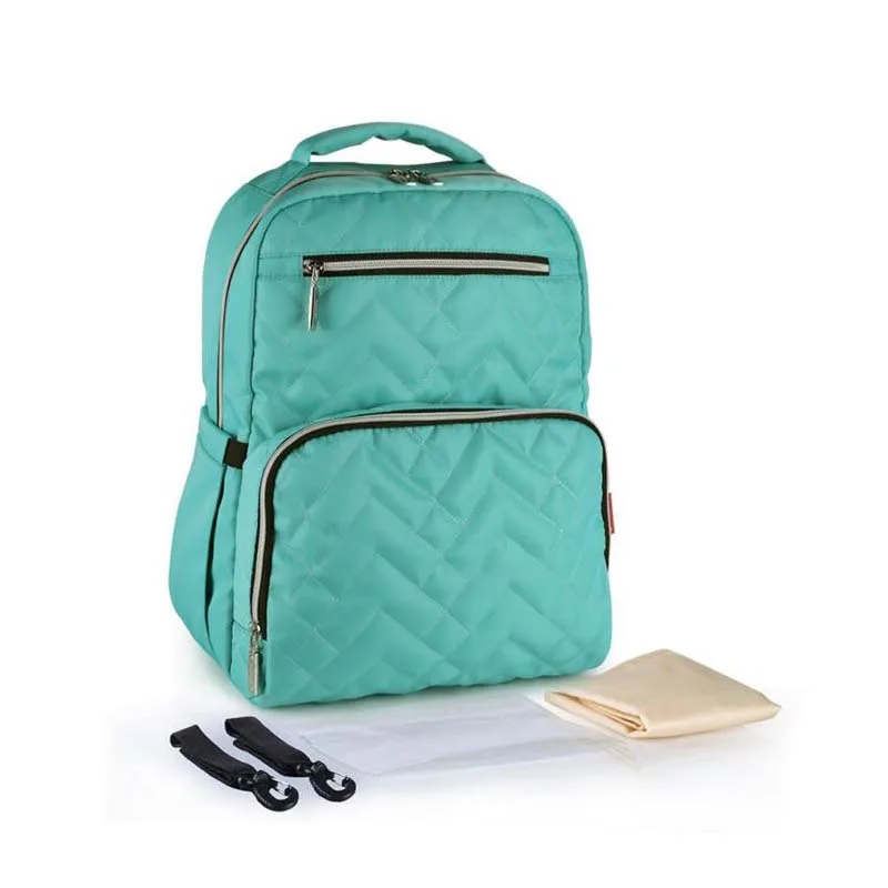 

Fashion hot mom with baby shoulder waterproof nylon Mummy bag large capacity baby care bag out of the back milk bag insulatio