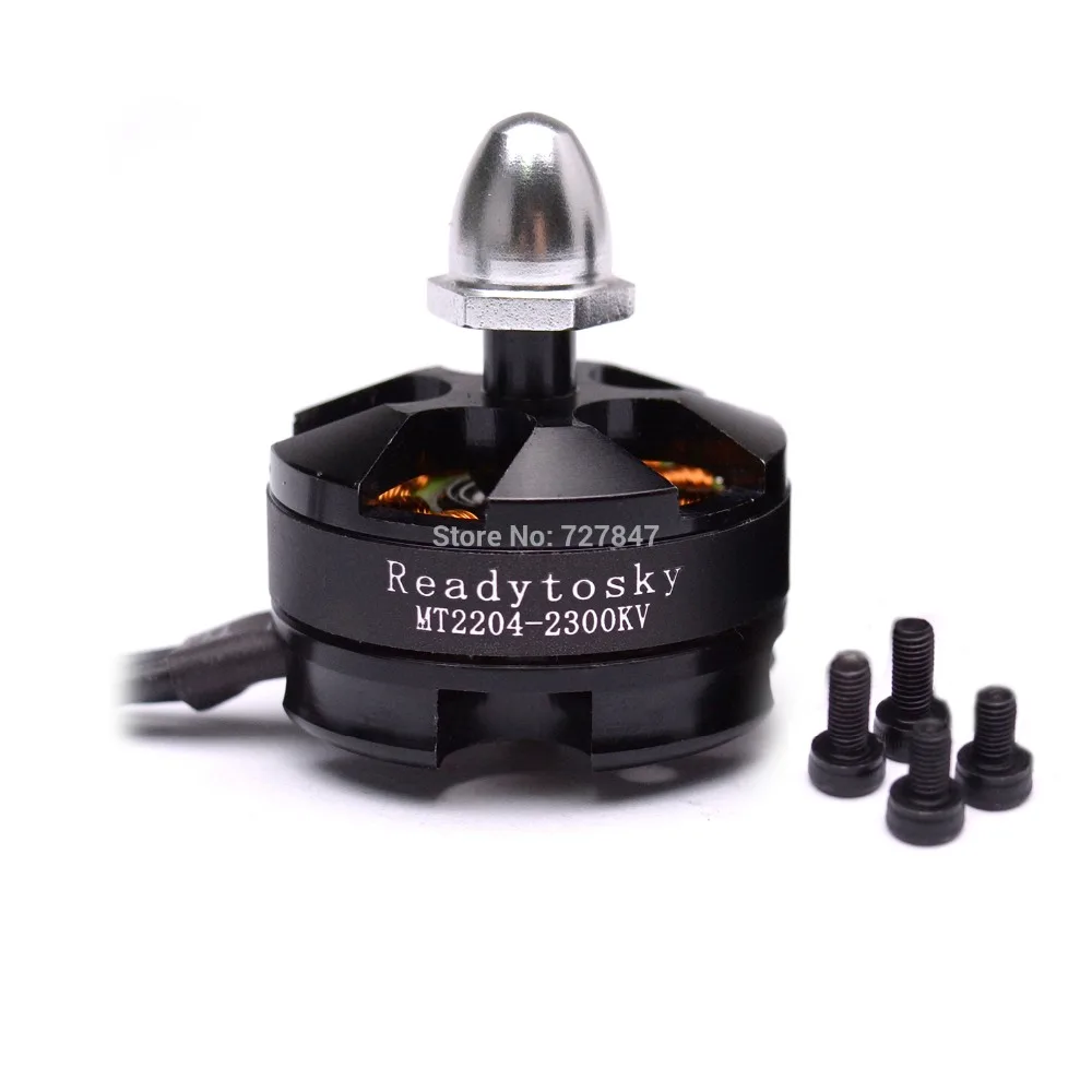 4 x MT2204 2204 2300KV бесщеточный двигатель + BLHeli / Simonk 12A ESC 2x5045 Prop для квадрокоптеров QAV250