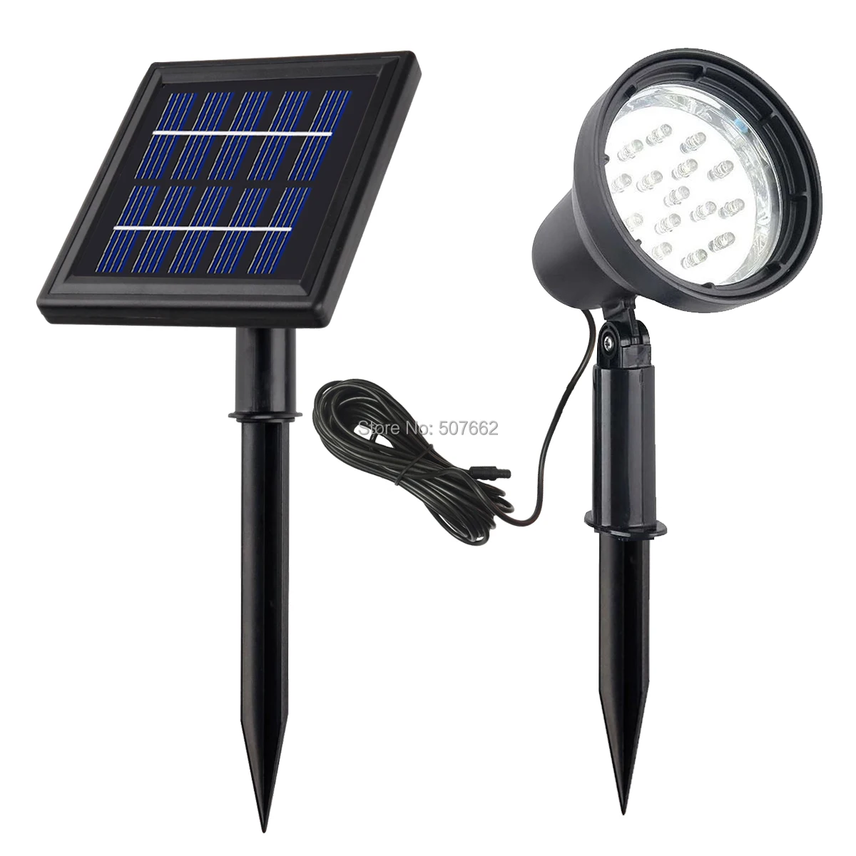 

Solar SpotLights Outdoor Waterproof Solar Landscape Uplights SpotLight for Garden Pathway Tree Automatically Dusk to Dawn