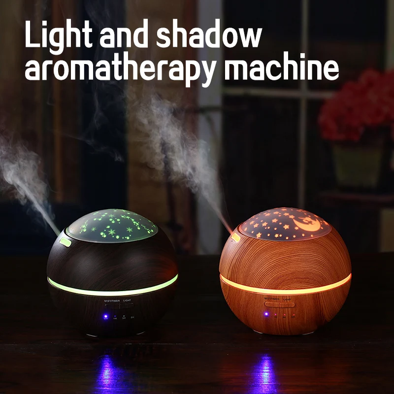 

2019 Drop Shpping US/EU Plug AC 100-240V Aroma Diffuser Humidifier Night Light Romantic Creative Aromatherapy Decoration