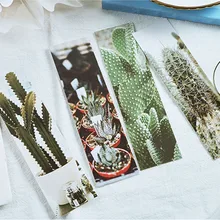 Кактусов Бумага закладки, 30 шт./упак. Винтаж завод мультфильм Бумага закладки карточки для записок Студенческая Канцелярия