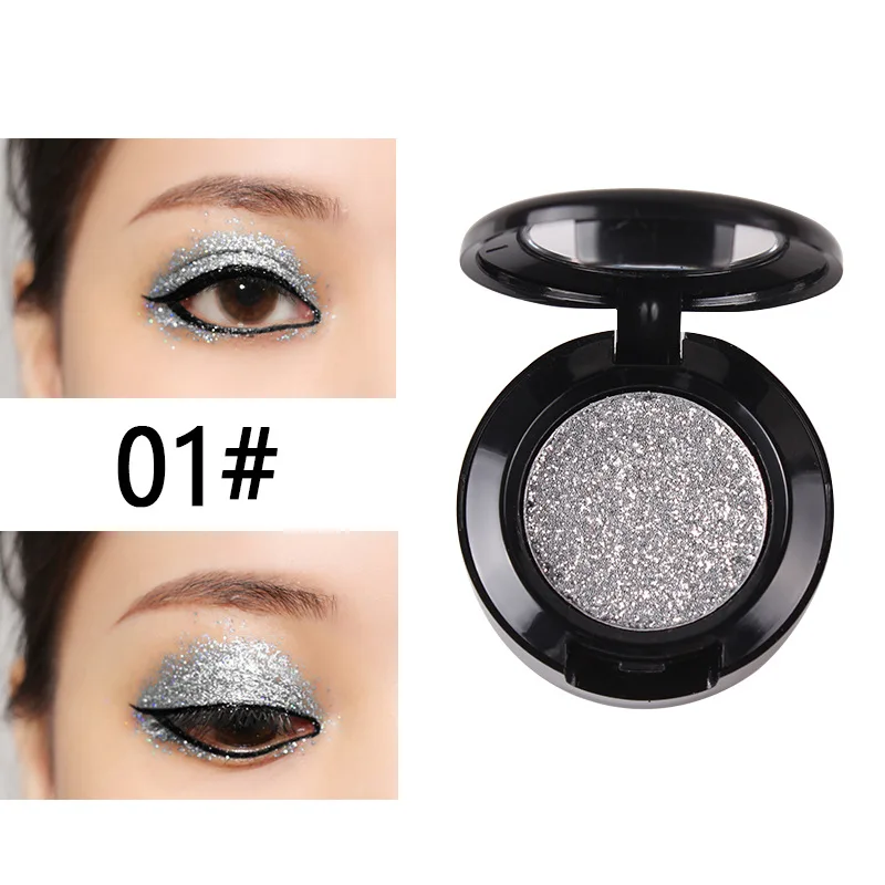 

Glitter Eyeshadow Diamond Shining Makeup Metallic Eye Shadow Pigment Cosmetics HS11
