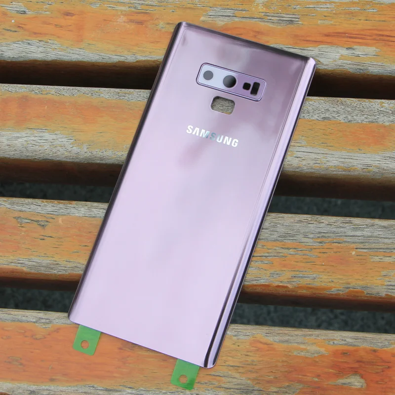 Samsung оригинальная задняя крышка на батарейке, стеклянная крышка для samsung Galaxy Note9 Note 9 SM-N9600 N960F, задняя крышка для телефона