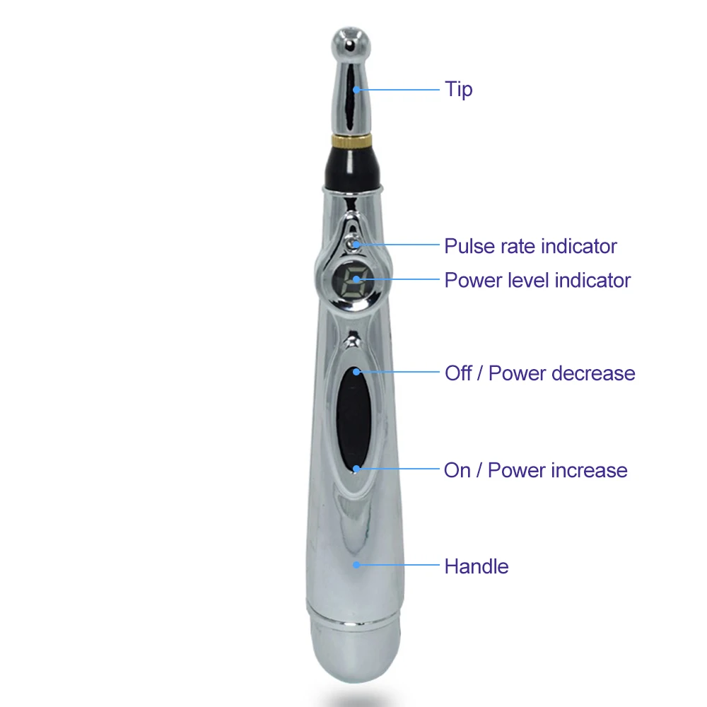 Massage Pen Handheld Electronic Acupuncture Massager Pen for Pain Relief Heal Acupuntura Body Head Leg face back Massage Tool Massage Pen Handheld Electronic Acupuncture Massager Pen for Pain Relief Heal Acupuntura Body Head Leg face back Massage Tool