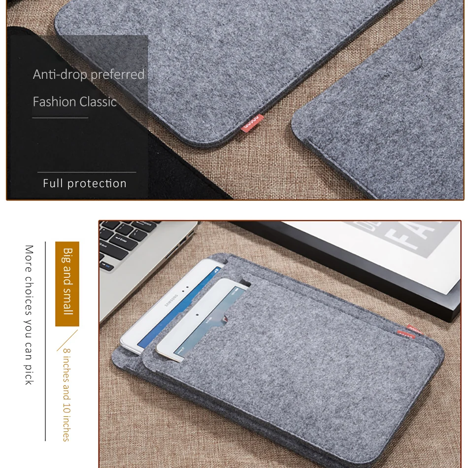 Universal Shockproof 810.5 inch Tablet Sleeve Bag Cover For iPad Mini 1234 Air 12 Pro 9.710.5 Protective Pouch Thick Case (6)