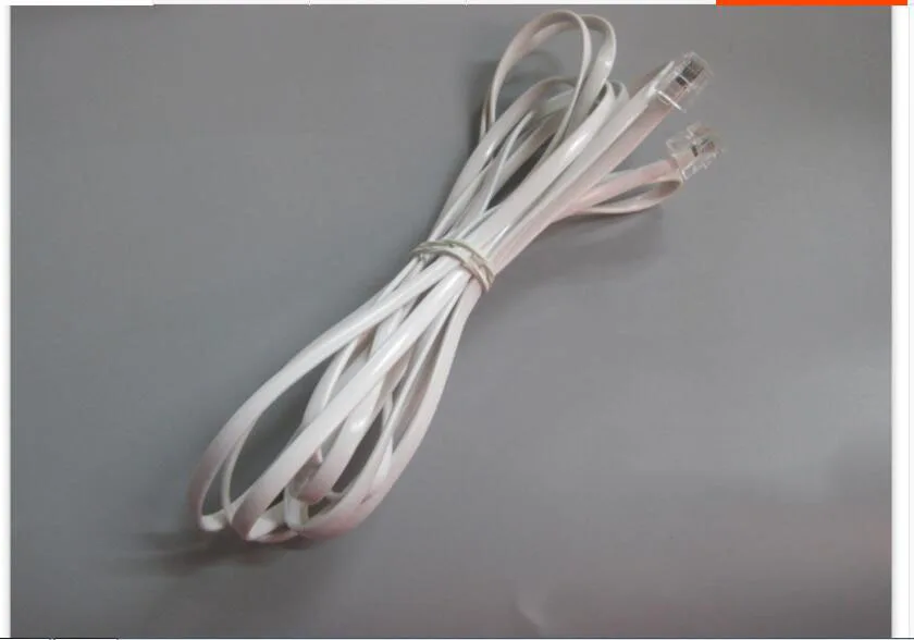 4 wire phone cord Fax phone cable two core indoor soft landline