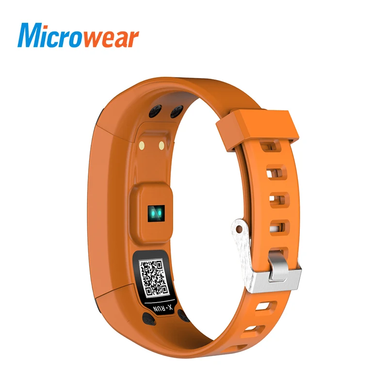 Microwear XR01 смарт браслет Фитнес и трекер сна Шагомер монитор сердечного ритма 100