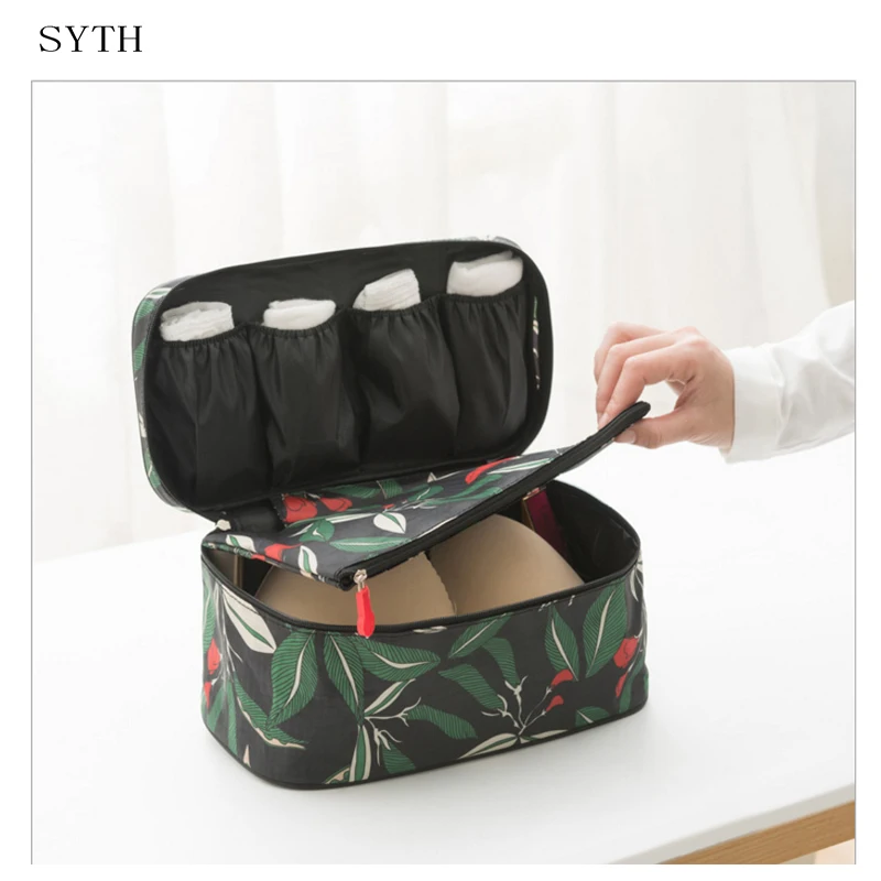 

SYTH New Generation Travel Bra Bags Nylon Waterproof Underware Packing Organizers Women Business Trip and travel Necessary