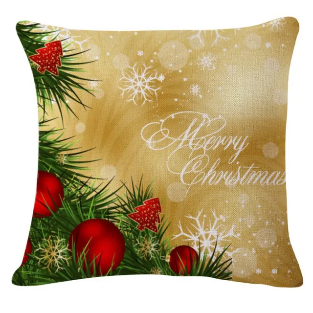 Wholesale Supply Christmas Creative Home Cotton Pillowcase Decorative
