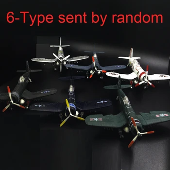 

1:48 Scale Aircraft DIY Assemble Fighter Model Building Tool Sets Combat Aircraft Diecast Pirate Aircraft Model Toys For Boys
