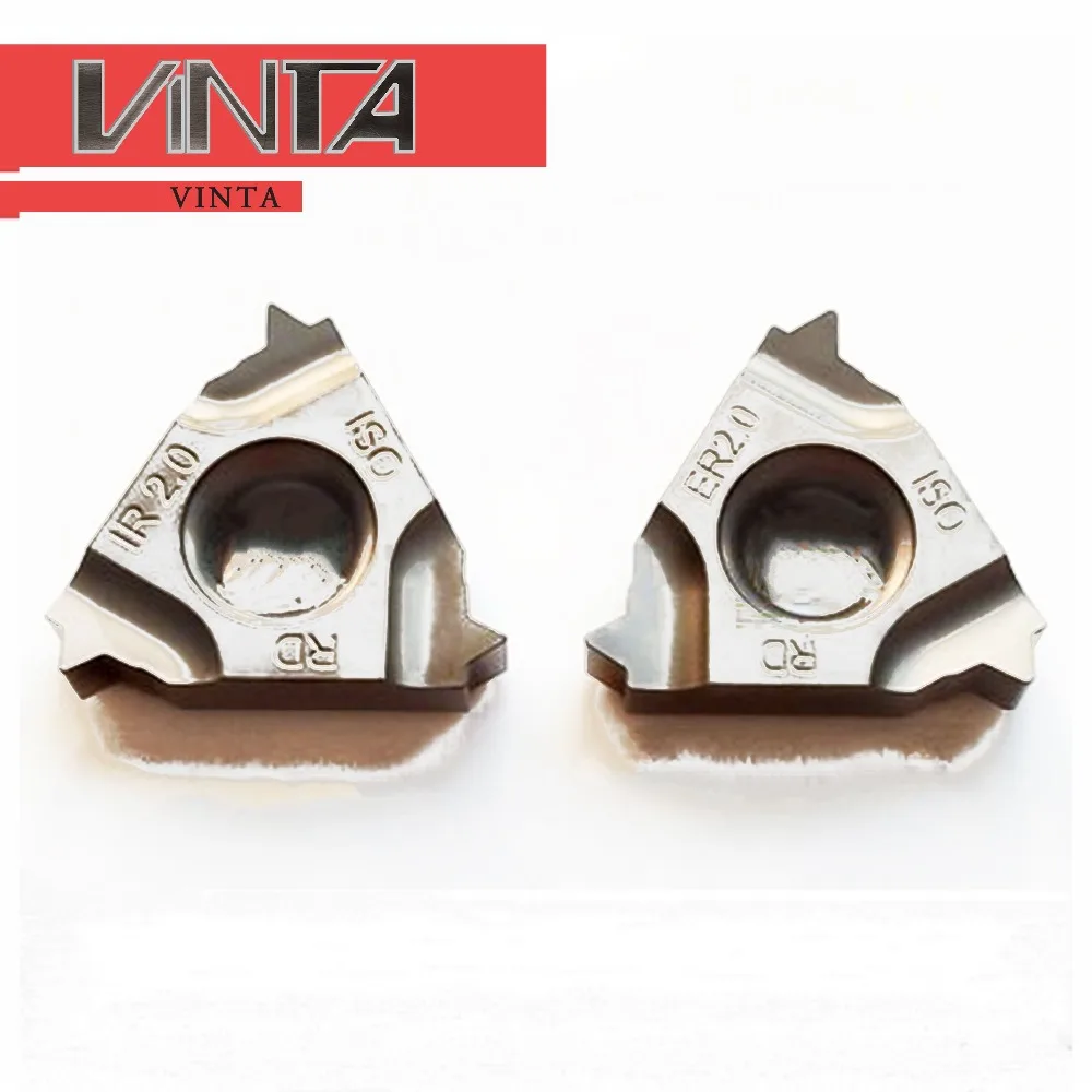 Free shipping ! 10pcs/lot Cermet Thread Cutter CNC Milling Inserts ISO 16IR/ER RD1.5 / AG60 Turning | Инструменты
