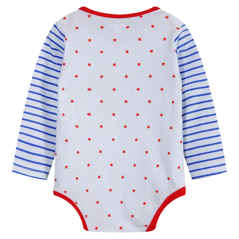 Детская одежда для новорожденных с длинным рукавом вышивкой|bodysuit newborn|baby boy clothes