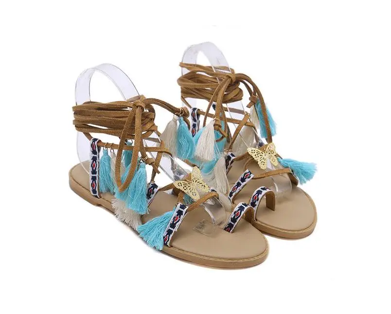 

2019 zapatos de mujer shoes woman sandals sapato feminino women sandalias flat ayakkabi chaussures femme boho beach bohemian