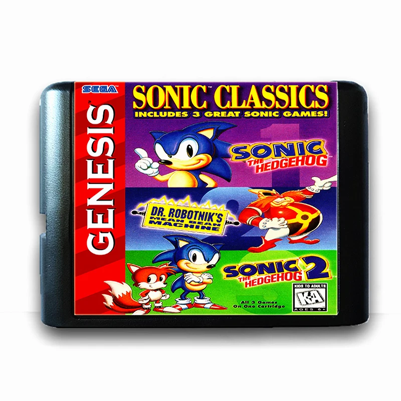 Звуковая классика для 16 бит игра Sega Mega Drive карта для Mega Drive для Genesis US PAL версия видео игровая консоль