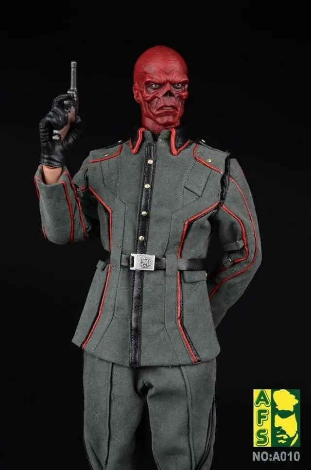 

American Captain Model 1 / 6 Soldier American Captain Villain Hydra Red Skull Model