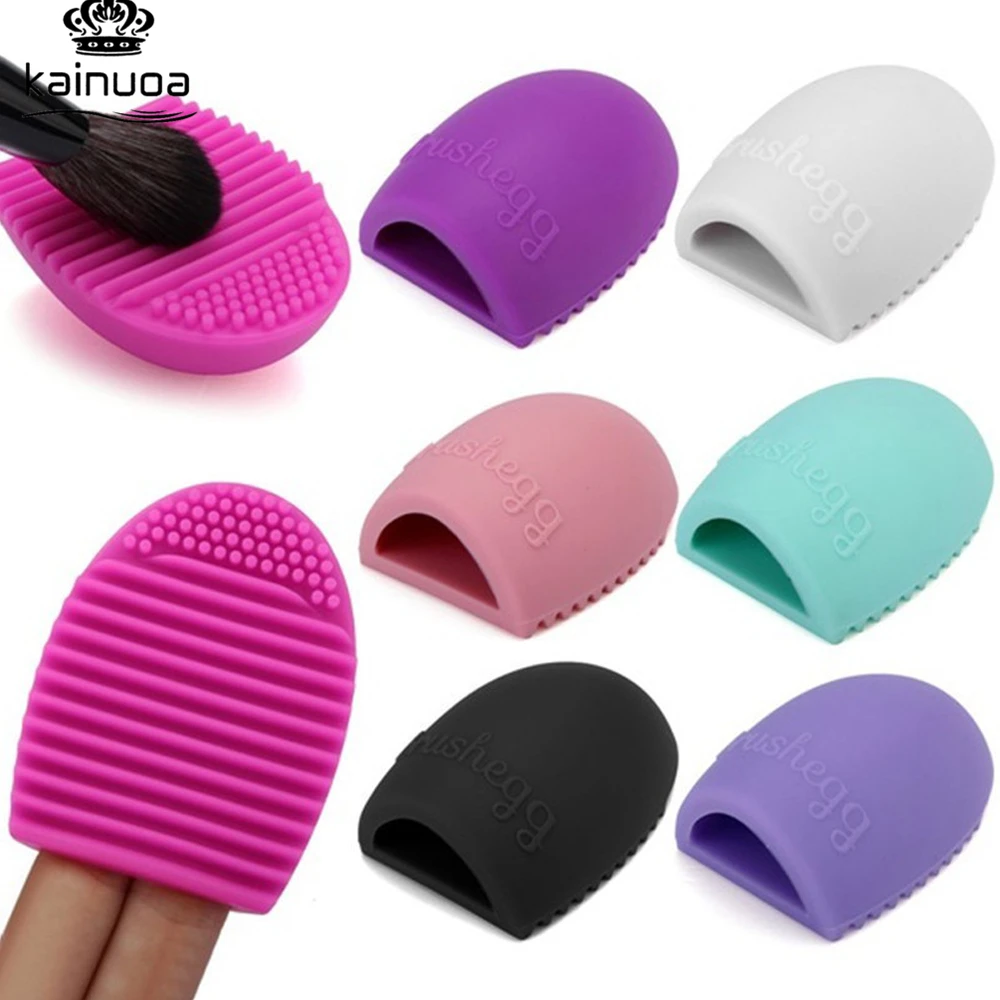 Silicone Makeup Brush Cleaning Washing Tools Cosmetics Makeup Brushes Scrubber 8 colors Washing Cosmetic Cleaner Tool