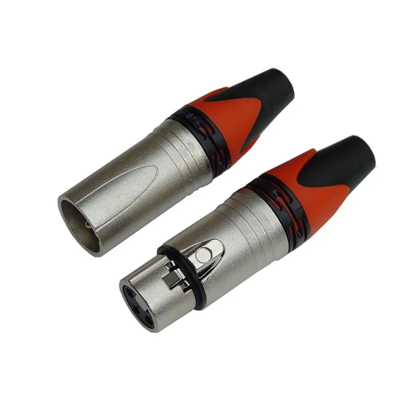 

High quality 20pcs/lot NC3MXX NC3FXX 3Pin XLR Connector with 10 PCS NC3MXX & 10 PCS NC3FXX