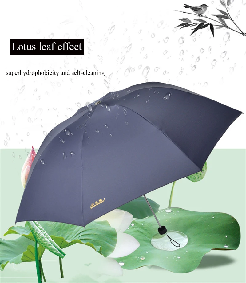 Райские большие ветрозащитные зонты, дождевые зонты для мужчин и женщин, три складных зонта, дождевые зонты для женщин и мужчин, Paraguas