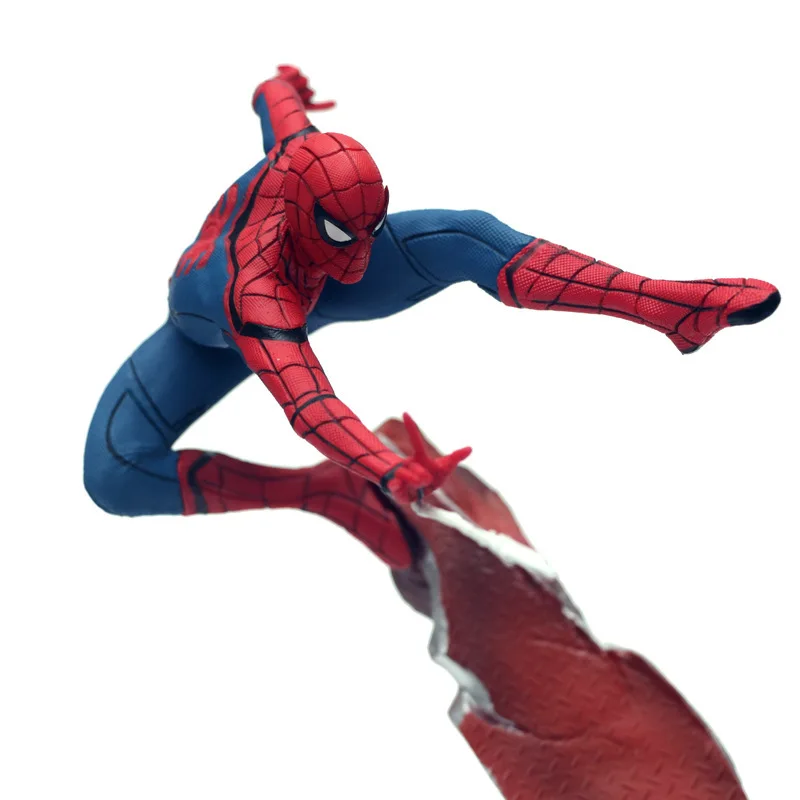 Бесплатная доставка Marvel Мстители аниме фильм Человек-паук: игрушки для выпускного вечера ПВХ фигурка модель человека-паука подарок на день