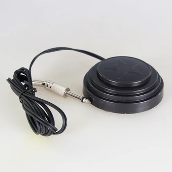 

YILONG New Arrival Top Fashion Tattoo Power Round 360 Star Tattoo Machine Footswitch Foot Pedal Controller Power Supply