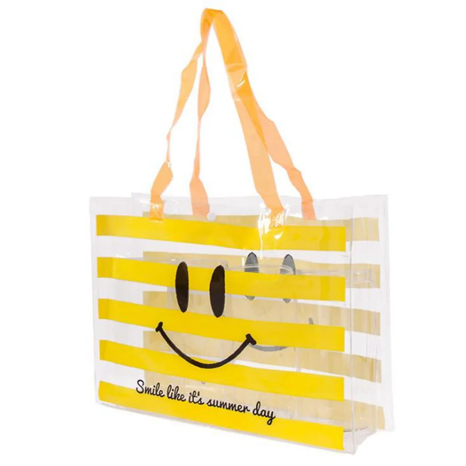 PVC فلامنغو التجميل حقيبة النساء يشكلن حقيبة المحمولة غلق بمشبك السفر للماء أتمنى أطقم المنظم حقيبة شفافة حقيبة مستحضرات تجميل