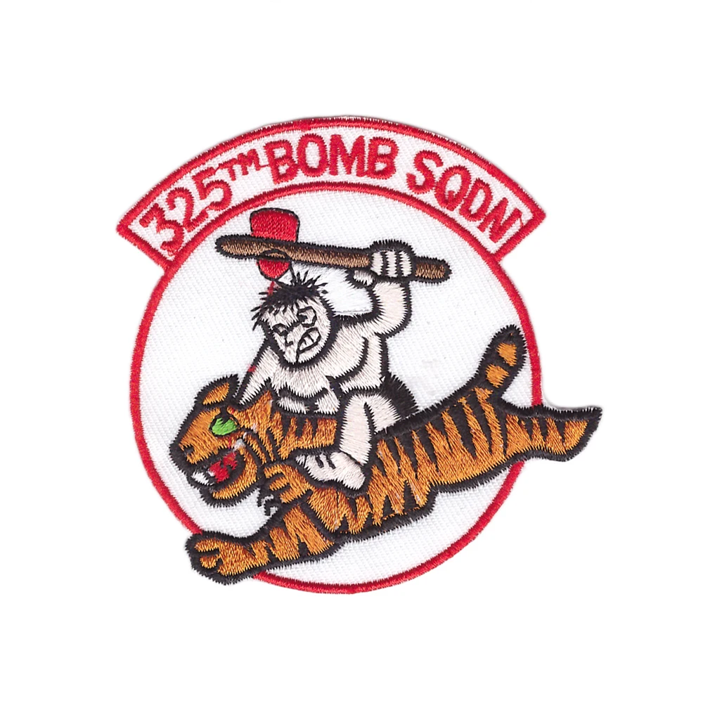 

High Quality USAF Air Force "325th Bomb Soon"Machine Embroidery Custom Patch for Jacket