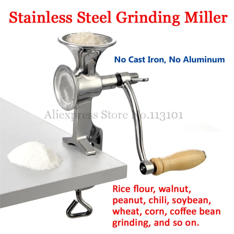 Grinding Machine Stainless Steel Grinder Miller Walnut Peanut