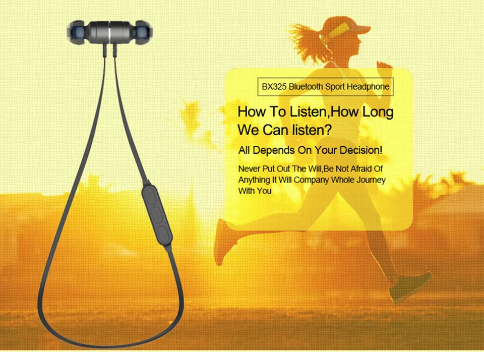 Earphones Bluetooth Earphone Wireless Headset Wireless Bluetooth Earphone With Microphone Portable Metal Magnetic For Sport (21)