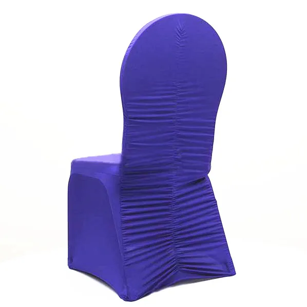 50 шт. эластичные чехлы для стульев из спандекса с рюшами|stretching chair|spandex stretch chairruched