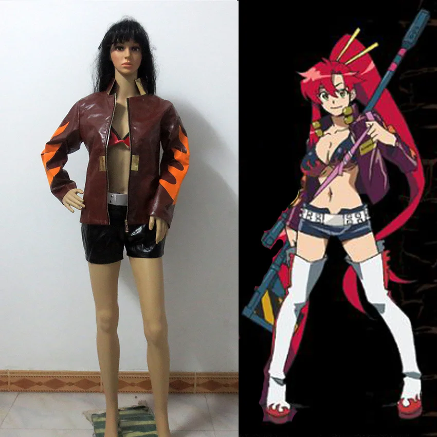 Gurren Lagann Yoko Cosplay Boots Shoes Custom Made