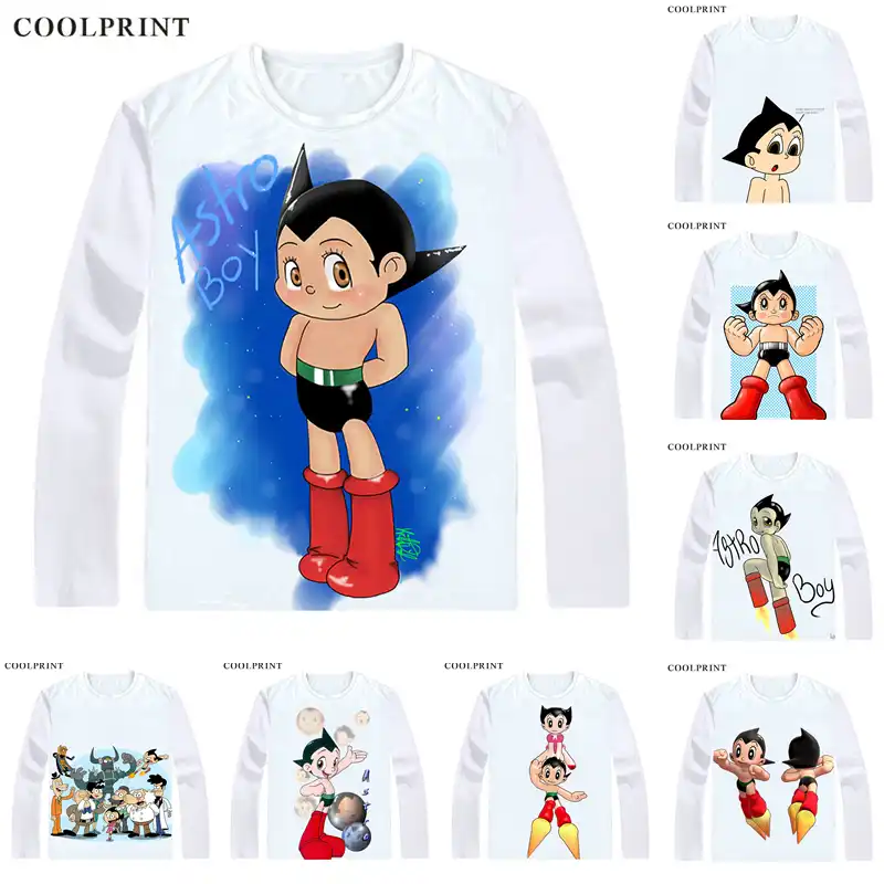 astro boy t shirts long sleeve shirts anime mighty atom tetsuwan atomu doctor tenma astroboy tetsuwan atom comic cosplay shirt t shirts aliexpress astro boy t shirts long sleeve shirts