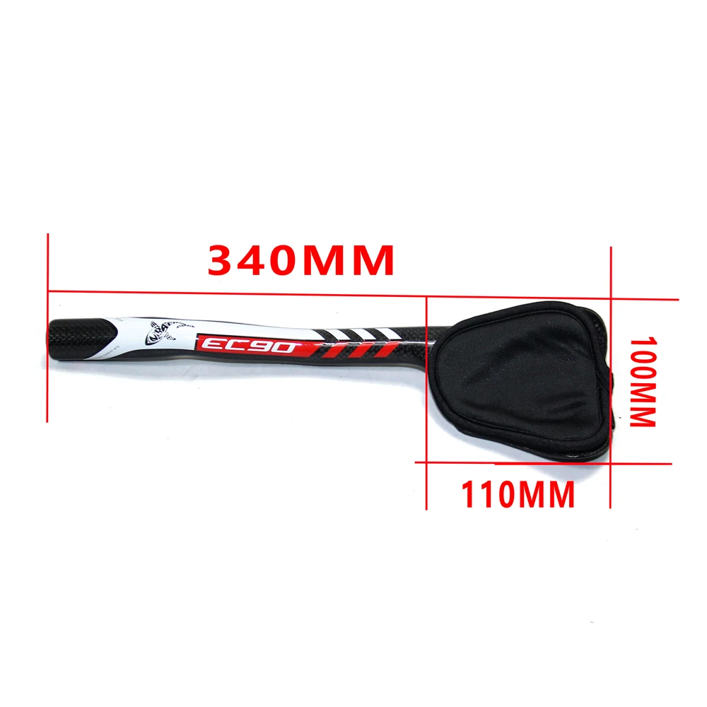 EC90 Carbon Aero Bar TT Handlebar Triathlon Bicycle Extender RestTT Handlebar Road Bike 31.8mm Bullhorn  (10)