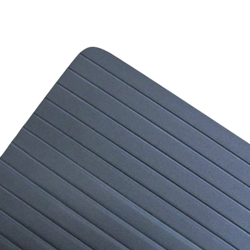 Fast Aluminium Alloy Defrosting Tray Thaw Frozen Meat Fish In Minutes Heating Tray Defroster No Electricity Chemicals Microwave Fast Aluminium Alloy Defrosting Tray Thaw Frozen Meat Fish In Minutes Heating Tray Defroster No Electricity Chemicals Microwave