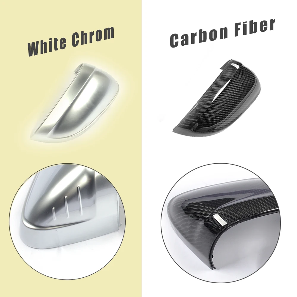 Calotte in carbonio per specchietti Q3 A3 A4 A6 A8 RSQ3 S3 S4 RS4 S5 RS5 S6 RS6 S8