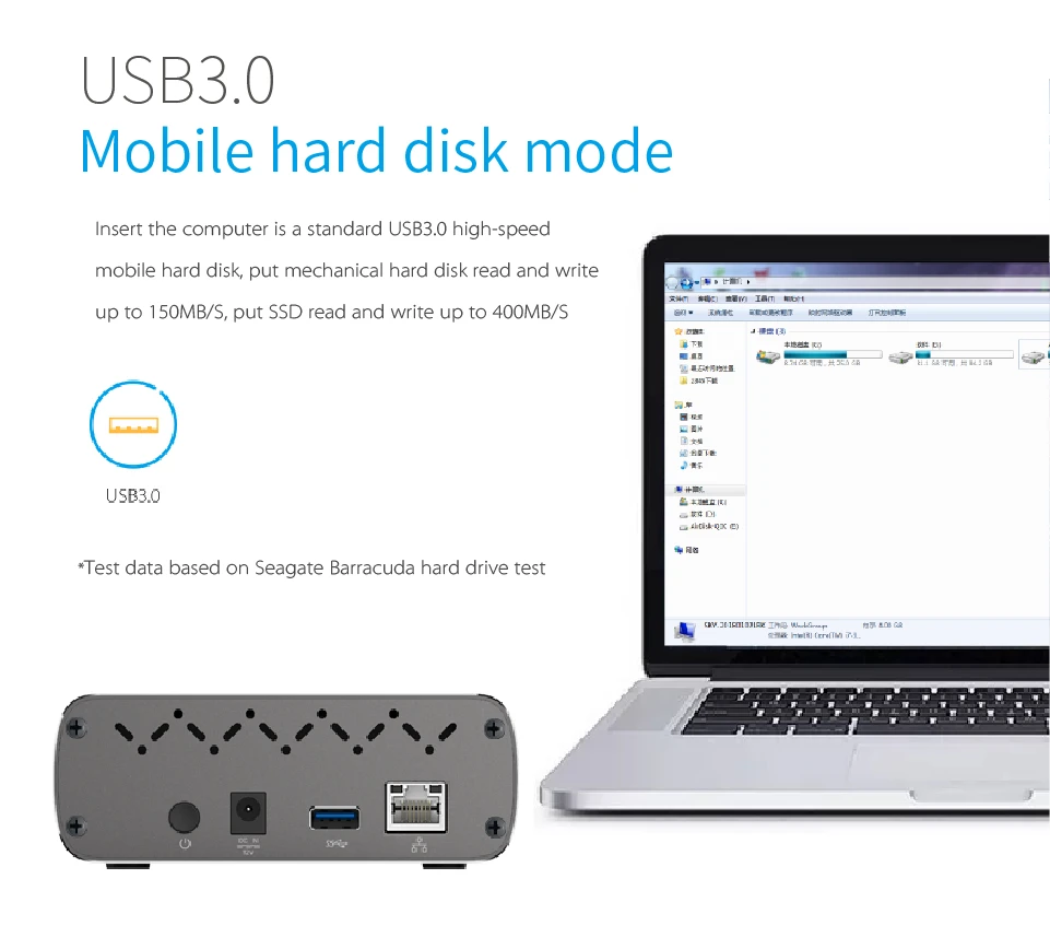 Airdisk S3 NAS мобильный жесткий диск USB3.0 семейный умный сетевой облачный накопитель удаленно мобильный жесткий диск