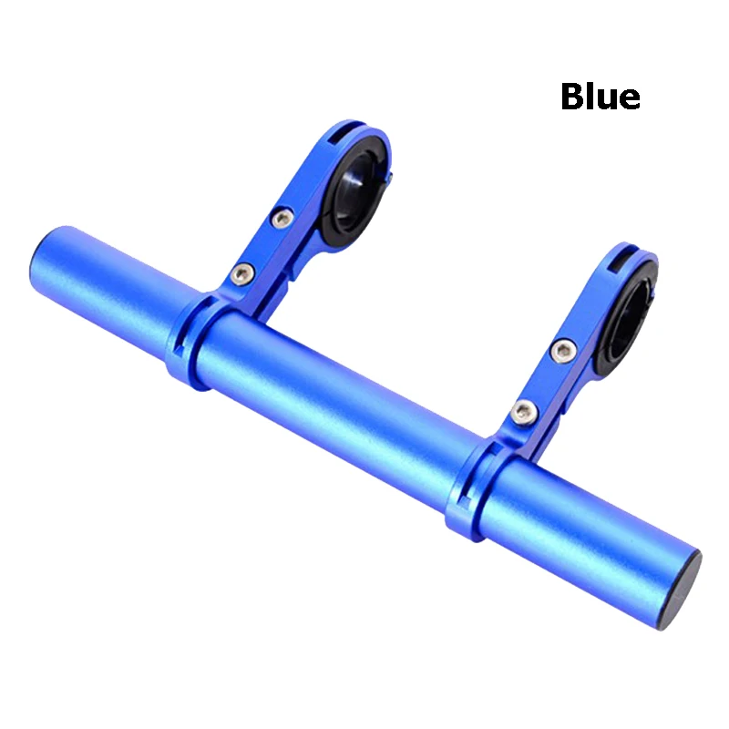 Bicycle Handlebar Extender 30mm Anti-corrosion Aluminum Double Handle Bar Light Computer Phone Clip Bike Bracket Holder PA0088 (11)