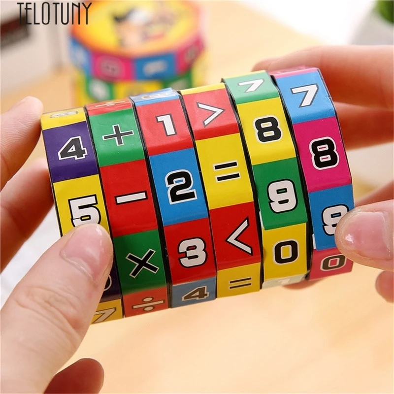 

TELOTUNY Children Kids fidget cube For Children Early Education toys Mathematics Numbers Toy Puzzle Game toy Gift ZS21