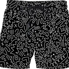 YX Girl забавные стильные мужские шорты с 3d принтом черные шорты с цветком лилии мужские повседневные Шорты белые брюки для танцев дропшиппинг