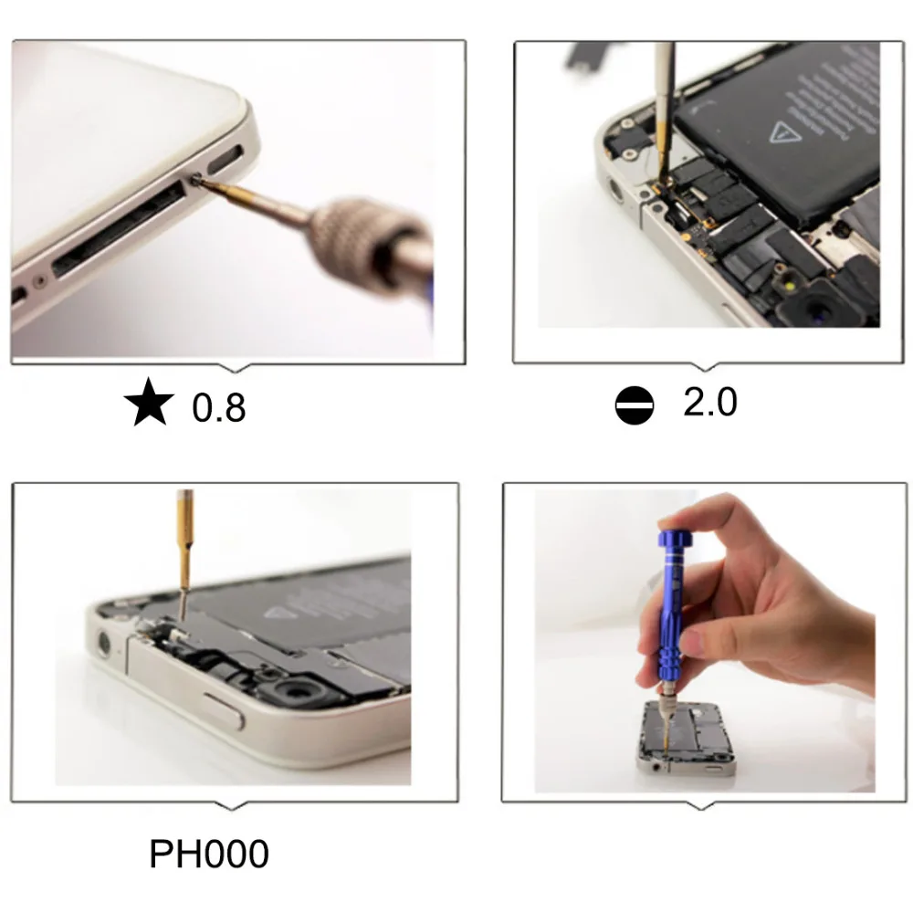 Новый 5 в 1 Многофункциональный Инструменты для ремонта Набор отверток для iphone телефона мелкие инструменты высокое качество Цвет случайный