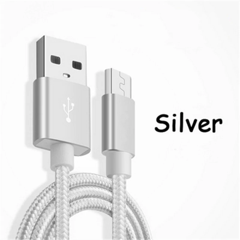 Кабель Micro USB, 1 м, 2 м, 3M, шнур для быстрой зарядки и передачи данных, зарядное устройство, адаптер для samsung, Xiaomi, huawei, Android Phone, Microusb, кабели для зарядки