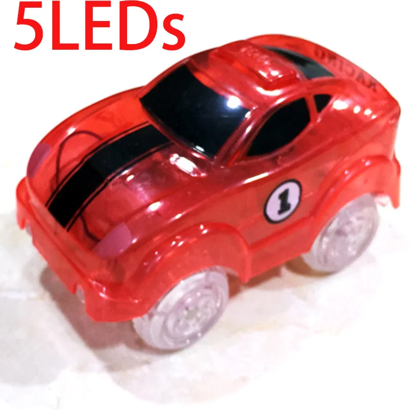 

5 LED Flashing Lights Boys Magic Electronics LED Car Toys Glowing Car Educational Toys Children Birthday Gift Kids Toys